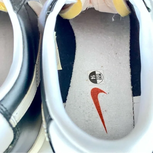 NIKE Blazer Low '77 Vintage Black White Shoe Sneaker DA6364-001 Mens Size 14 - Picture 12 of 14